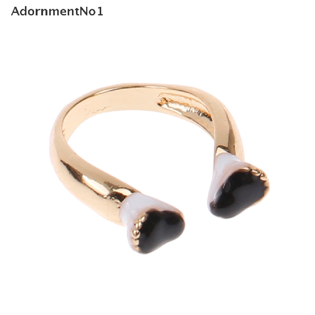 (AdornmentNo1) 3pcs / set Cincin Metal Kombinasi Desain Panda 2022 Beijing