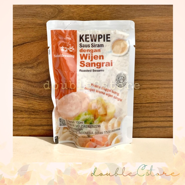 

Kewpie salad dressing roasted sesame 150gr / Kewpie wijen sangrai