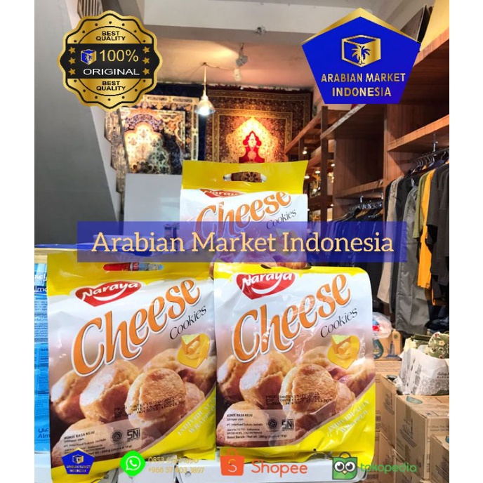 

Naraya Cheese/yam Cookies - 1 bks