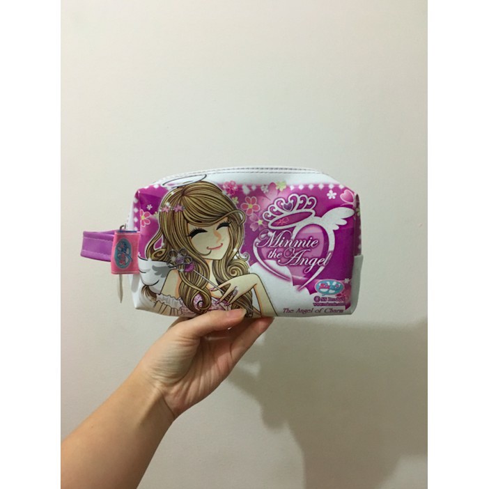 

PRELOVED KOTAK PENSIL MINMIE UNGU KAWAII