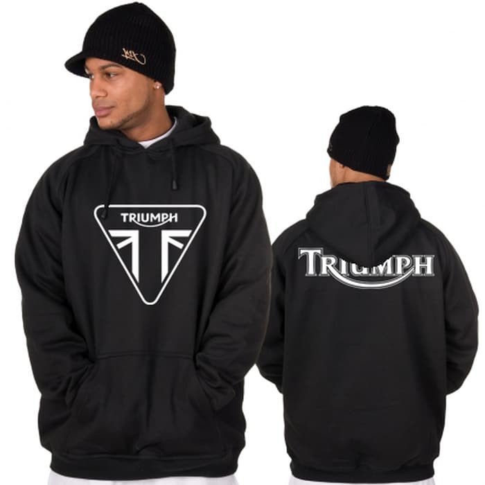 JAKET HOODIE SWEATER RACING TRIUMPH BRITISH MOTORCYCLE