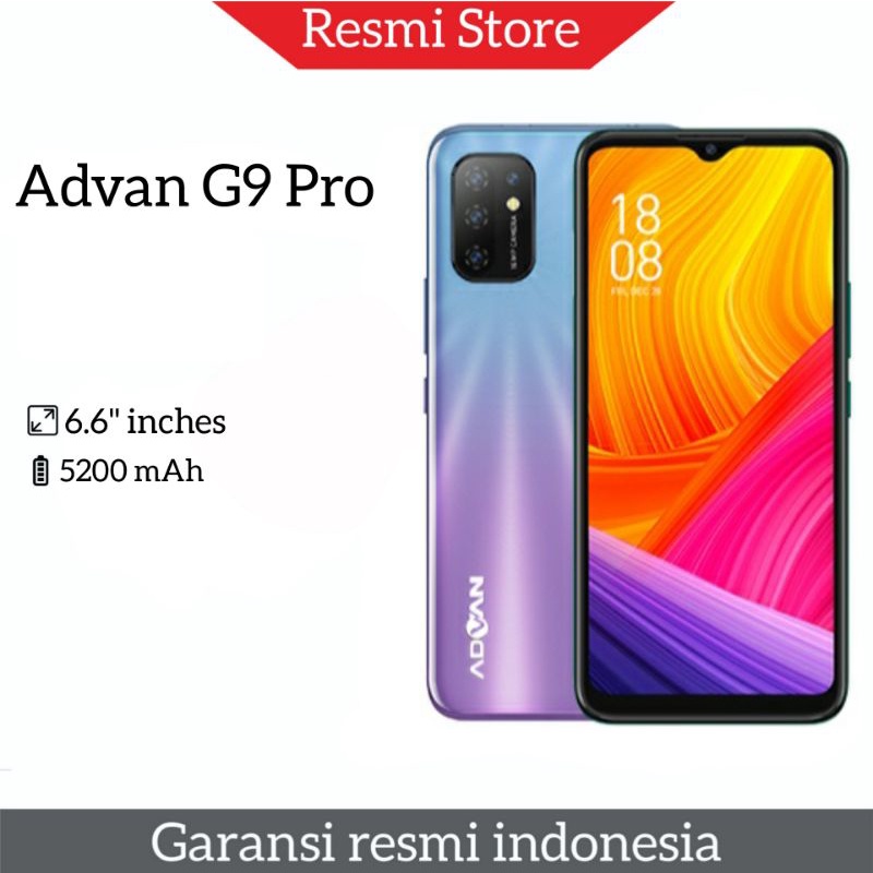 ADVAN G9 PRO RAM 6/64GB NEW BNIB