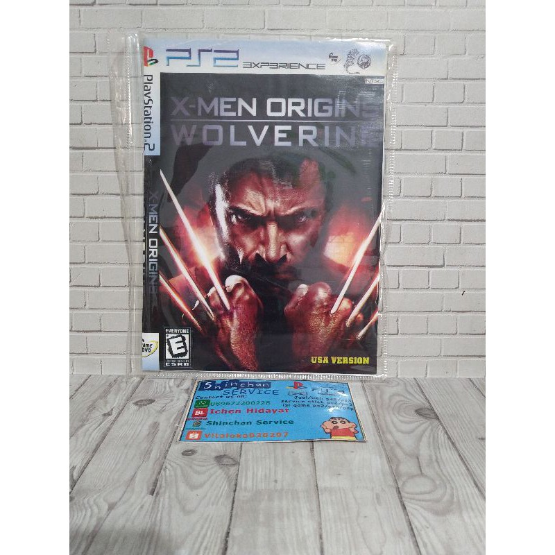 CD DVD KASET KOPAB PS2 X men ORIGIN Wolverine
