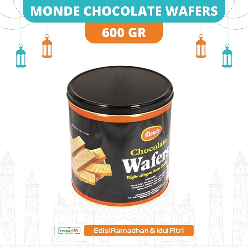 

MONDE CHOCOLATE WAFERS 600GR I ED 24/03/2026