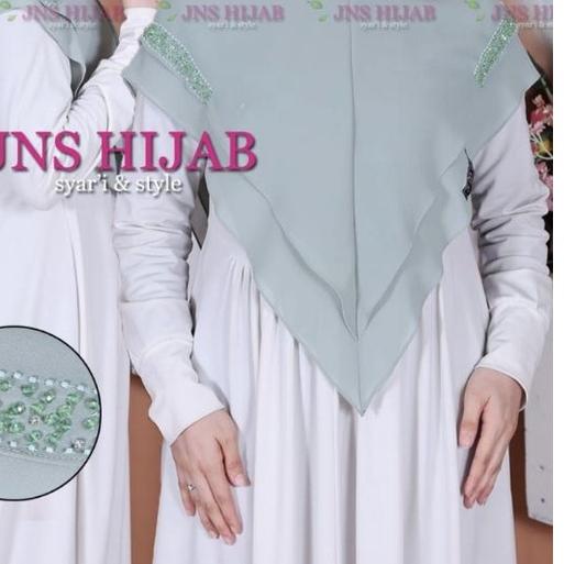 ❄ KHIMAR ALMEERA PAYET/KHIMAR CERUTY PREMIUM/HIJAB 2 LAYER STANDAR ORI JNS HIJAB ♫