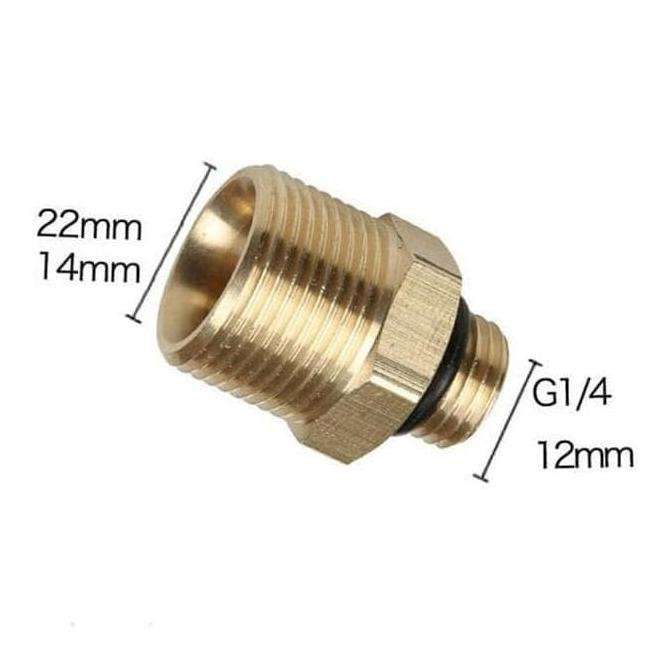 Produk Terbaik] Nozel Sambungan Snow Lance Connector Nepel for Laguna 70