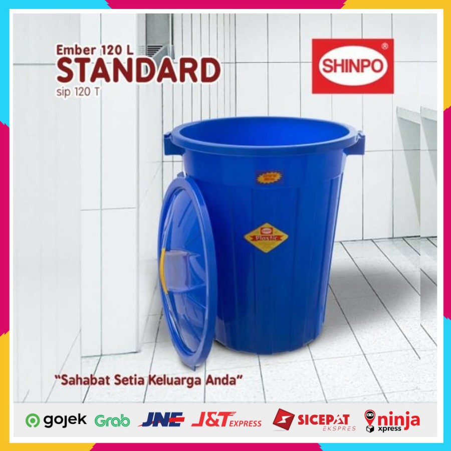 Ember Tong Air 120 Liter Shinpo SIP-120T Tempat Penyimpanan Plastik