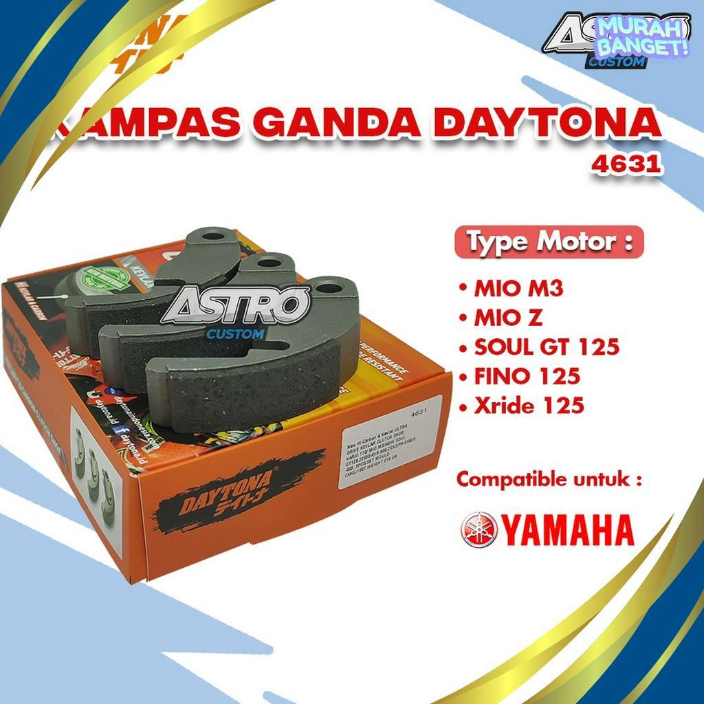 UPGRADE Kampas Ganda Daytona MIO M3 MIO SOUL GT 125 MIO Z FINO 125 XRIDE 125 Upgrade CVT Karbon Kevl