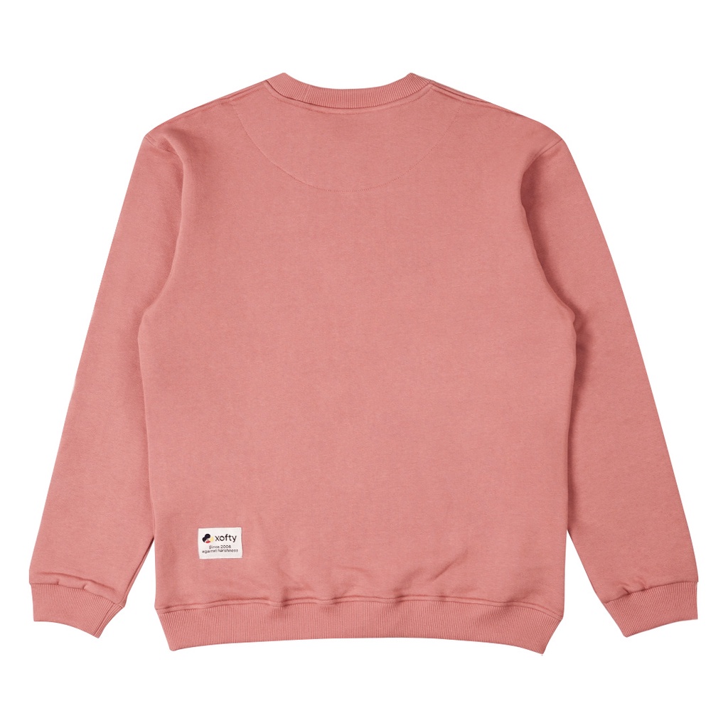 Xofty Airiel Sweater Crewneck Pink