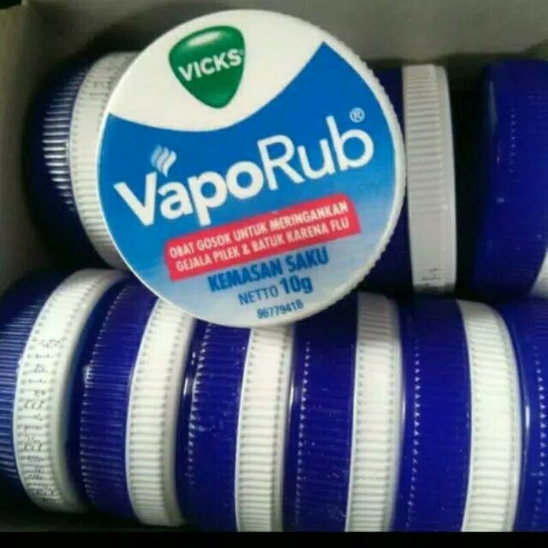 [BPOM] VICKS Vaporub 10gr - Meringankan Gejala Pilek Flu