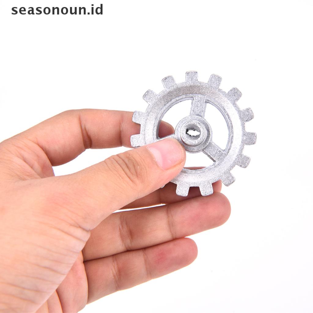 (seasonoun) Frame Gear Motor Elektrik Rotasi Otomatis DIY Aksesoris Barbecue