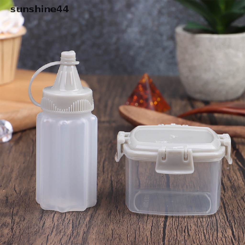 Sunshine 1 Set Botol Bumbu / Saus Mini Model Remas