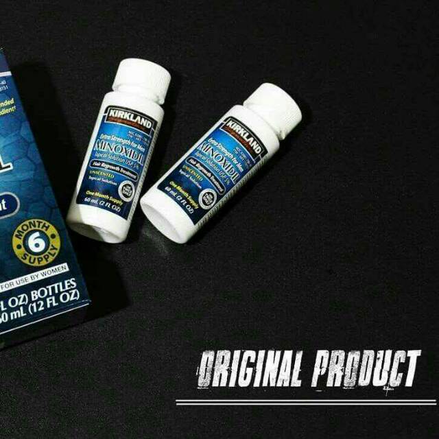 MINOXIDIL 5% KIRKLAND ORIGINAL 100% ( penumbuh rambut jenggot dan brewok )