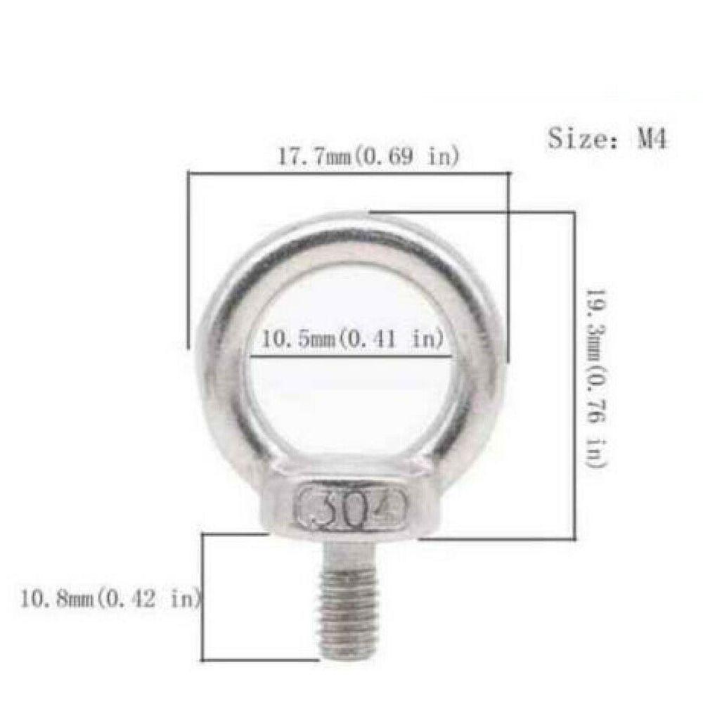 Solighter AWNING Rail STOPPERS Serbaguna Caravan Motorhome Kemping Angkat Mata Mur Rel Track Sekrup