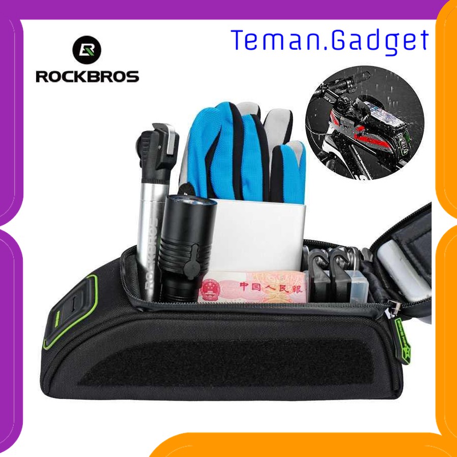 TG-IB164 ROCKBROS TAS BARANG SEPEDA SMARTPHONE BAG TOUCH SCREEN 6 INCH - 021