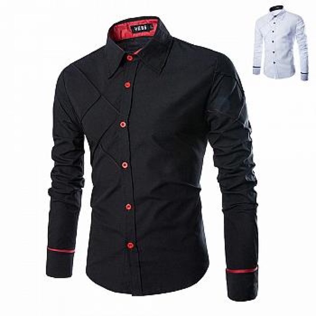 Kemeja Pria Lengan Panjang / Xman Cowok / Kemeja Hem Pria / Kemeja Polos Formal Casual Slim Fit