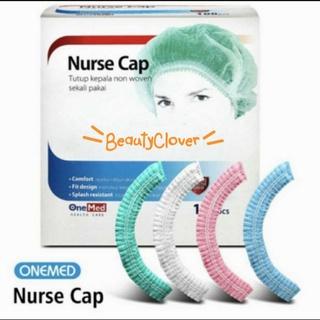 NURSE CAP SATUAN GROSIR PRAKARYA MALANG pack hair cap hair net penutup kepala rambut steril bersih higenis kesehatan dokter suster kedokteran perawatan kecantikan facial salon operasi satuan grosir eceraN