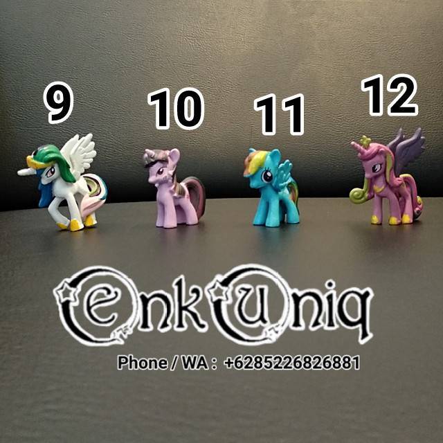 Figure My Little Pony / Karakter My Little Poni / Mainan Kuda Poni