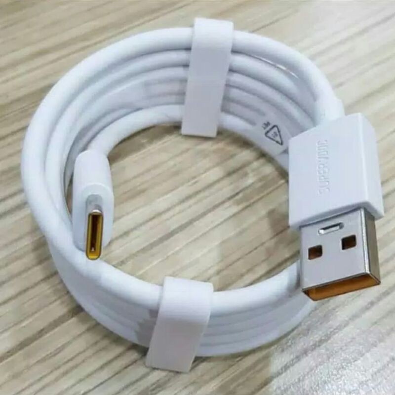 KABEL DATA TYPE C ORIGINAL SUPER VOOC FAST CHARGING CABLE DATA
