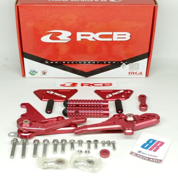 Footstep Underbone Rcb Vixion R15 Xabre - Merah Bill14 Ayo Beli
