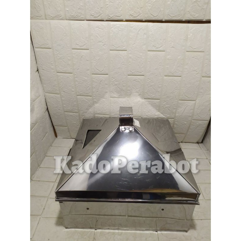 klakat stainless kotak 1S 40