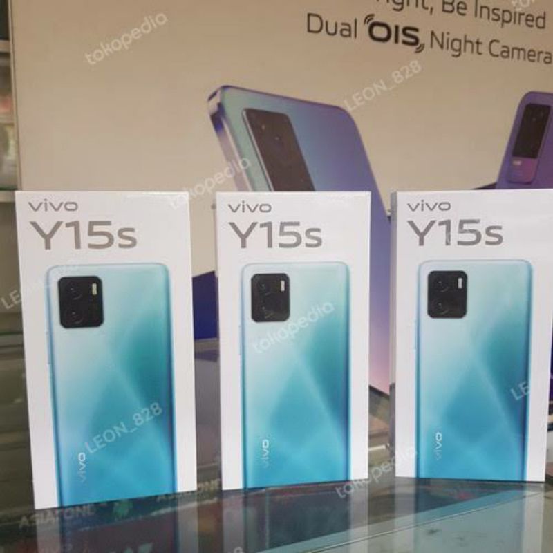 NEW/BARU VIVO Y15S RAM 3 ROM 64 3/64 GB ORIGINAL GARANSI RESMI 3 TAHUN 4/64 2/16 3/32 6/128 3/64 8/1