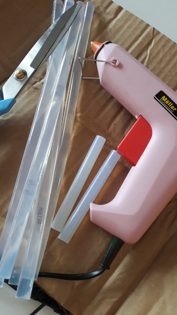 Mollar Glue Gun 80 Watt 80w / Alat Tembak Lem Bakar Besar