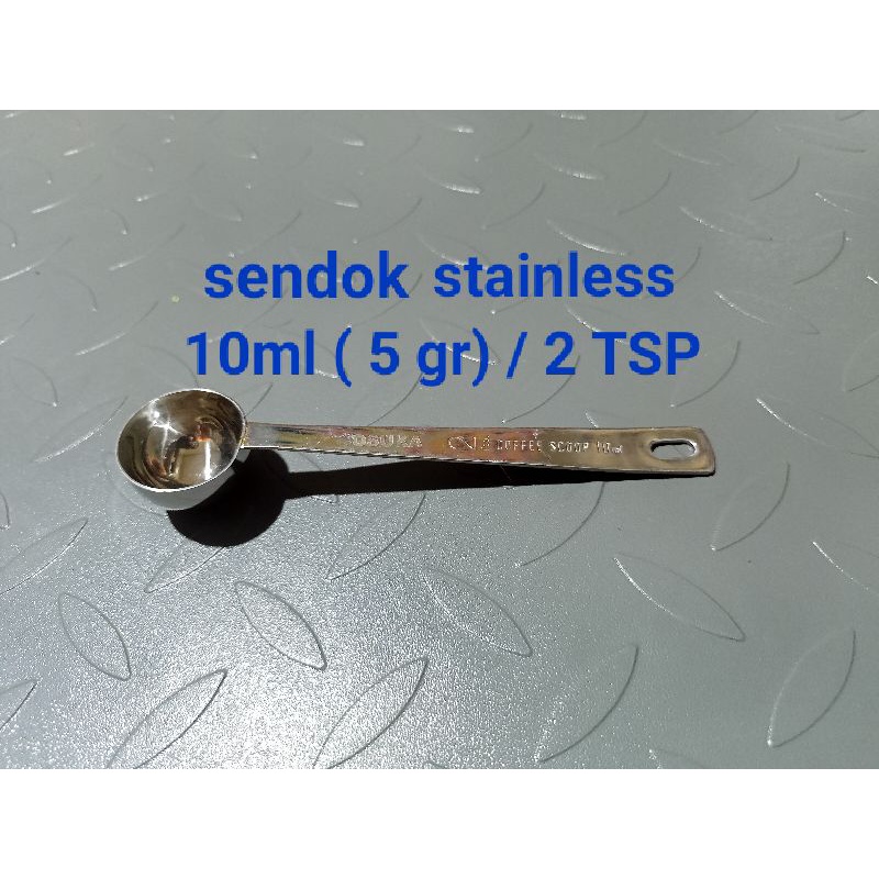 Sendok Takar Stainless 5g atau Sendok Takar 10ml Stainless