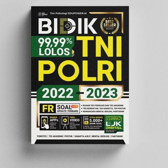 

BUKU TNI & POLRI | BIDIK 99,9% LOLOS TNI POLRI 2022-2023 By Edu Power