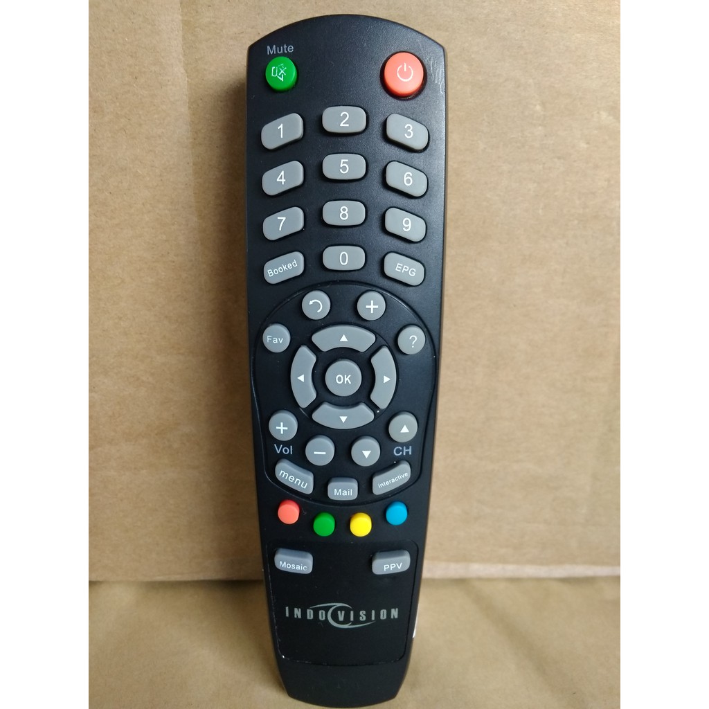 REMOTE RECEIVER INDO VISION - TOPTV - Okevision - MNC VISION ORIGINAL ASLI