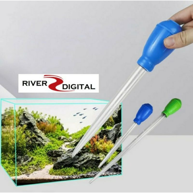 Pipet Aquarium / Pompa Filter Manual / Sifon Sipon Siphon Aquascape