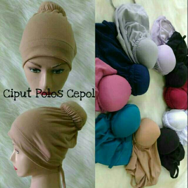 ciput polos cepol termurah (ciput rafina)