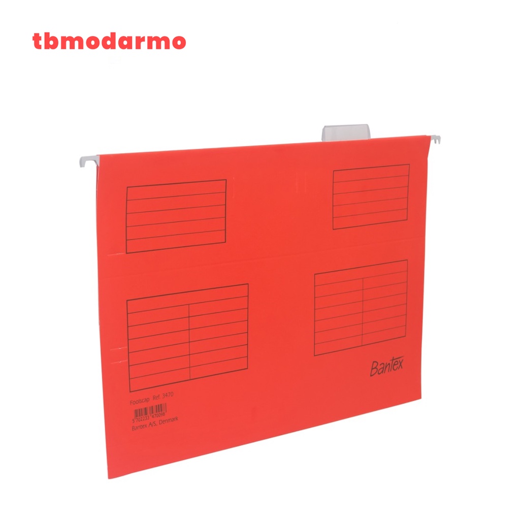 Bantex Suspension file (Hang map) Folio Red 3470 09