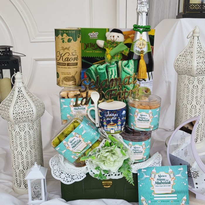 

Paket box hampers lebaran parcel idul fitri ramadhan kue kering 45
