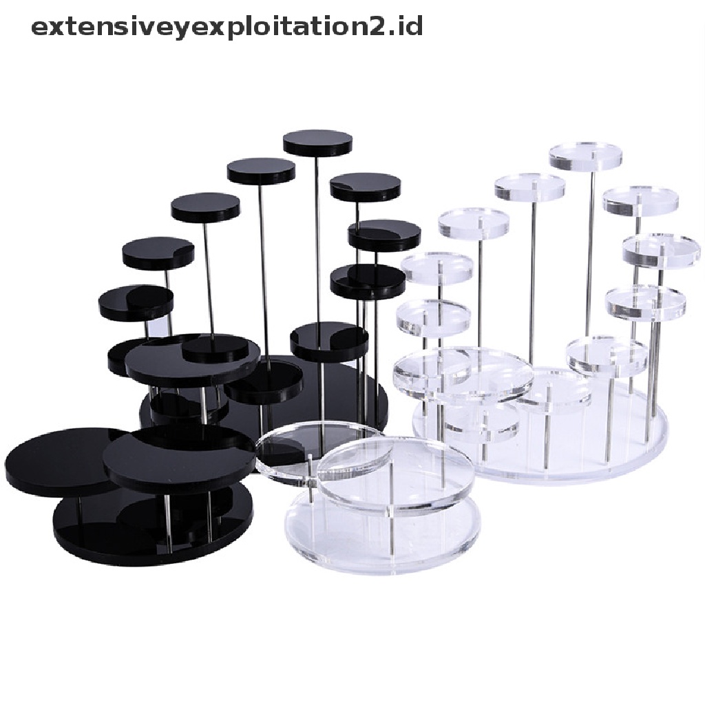 Acrylic Cupcake Stand Pajangan Berdiri Dekorasi Pesta