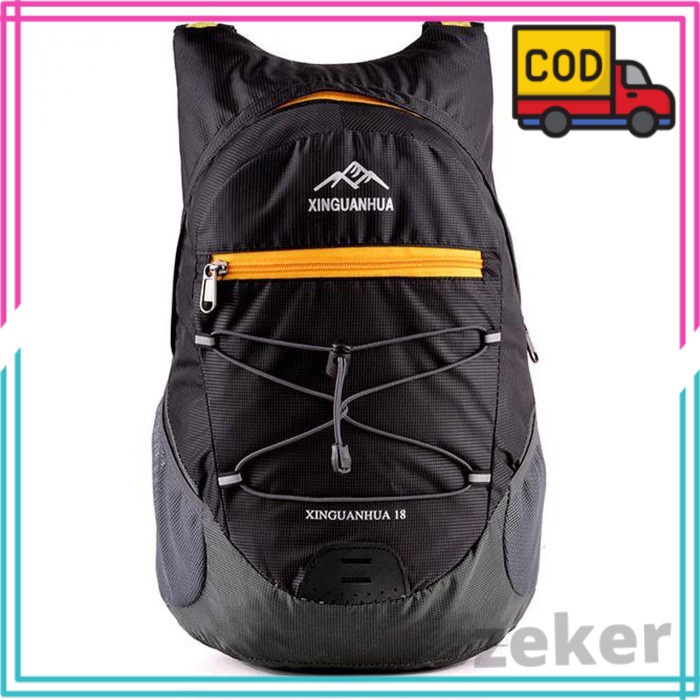 Tas Ransel Backpack Mini Lipat Ransel Sepeda Gunung Outdoor Casual 18 Liter