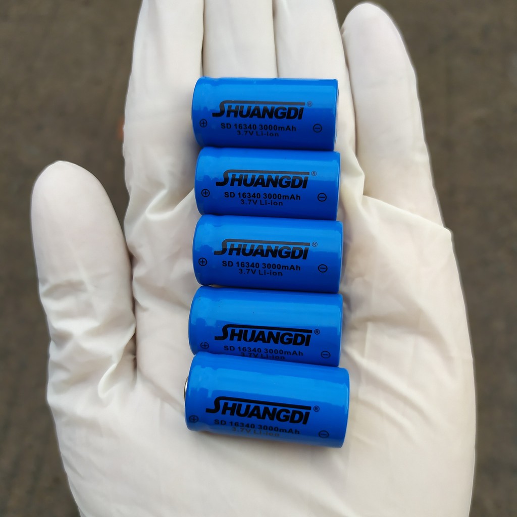 BATTERY BATERAI LASER & SENTER BATREI CR123 CR 123 BATERAI CAS