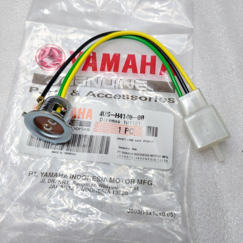 Soket piting lampu depan f1zr fizr f1z r original yamaha 4us h4140 00