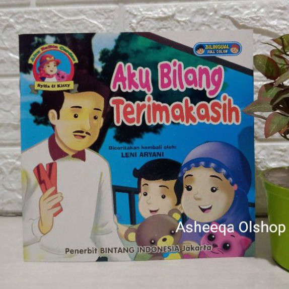 Buku Cerita Aku bilang Terima kasih / Bilingual