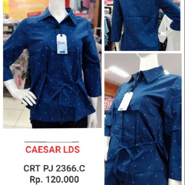 Caesar Ladies |PJ 2366.C|Kemeja Casual