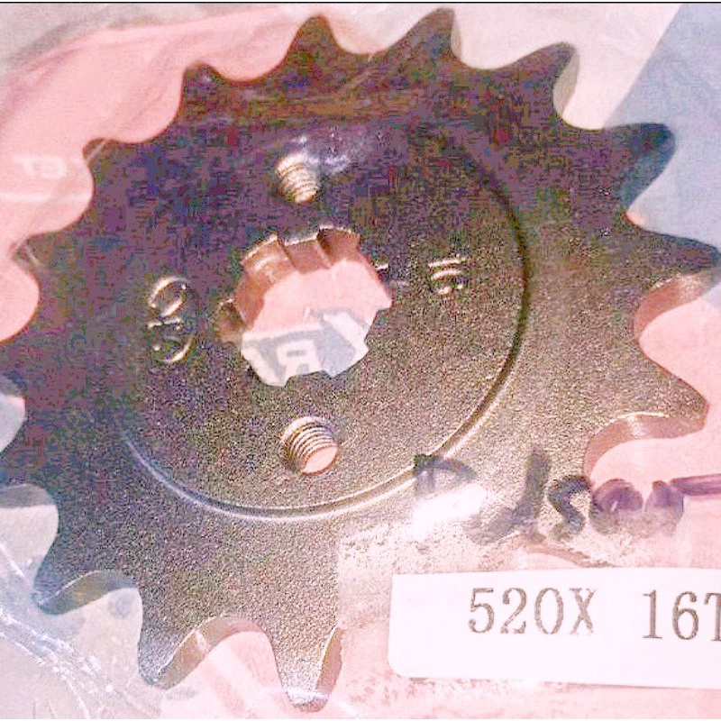Gear depan bajaj pulsar 520 16T racing