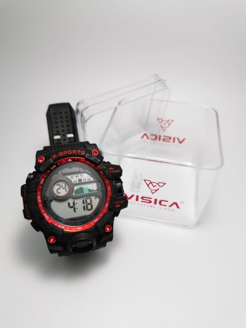 Jam Tangan Asli VISICA 640 Tali Rubber Anti Air