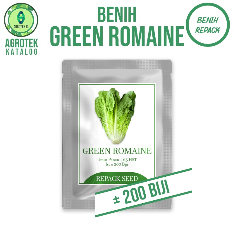 Benih Selada Green Romaine