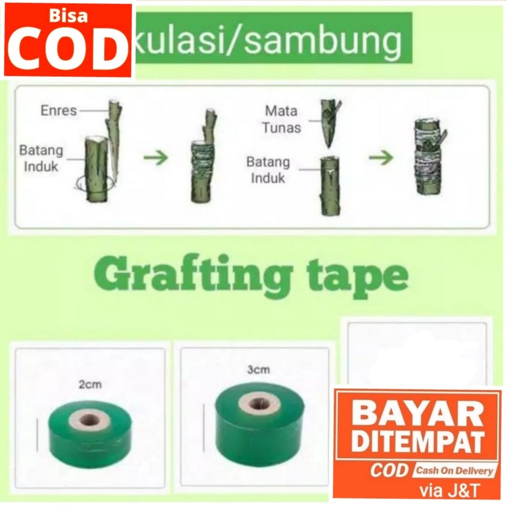 Grafting tape, Plastik okulasi 3 Cm