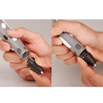 VBESTLIFE 3D Stereoscopic Printing Pen for 3D Drawing RP-100A Grab Medan