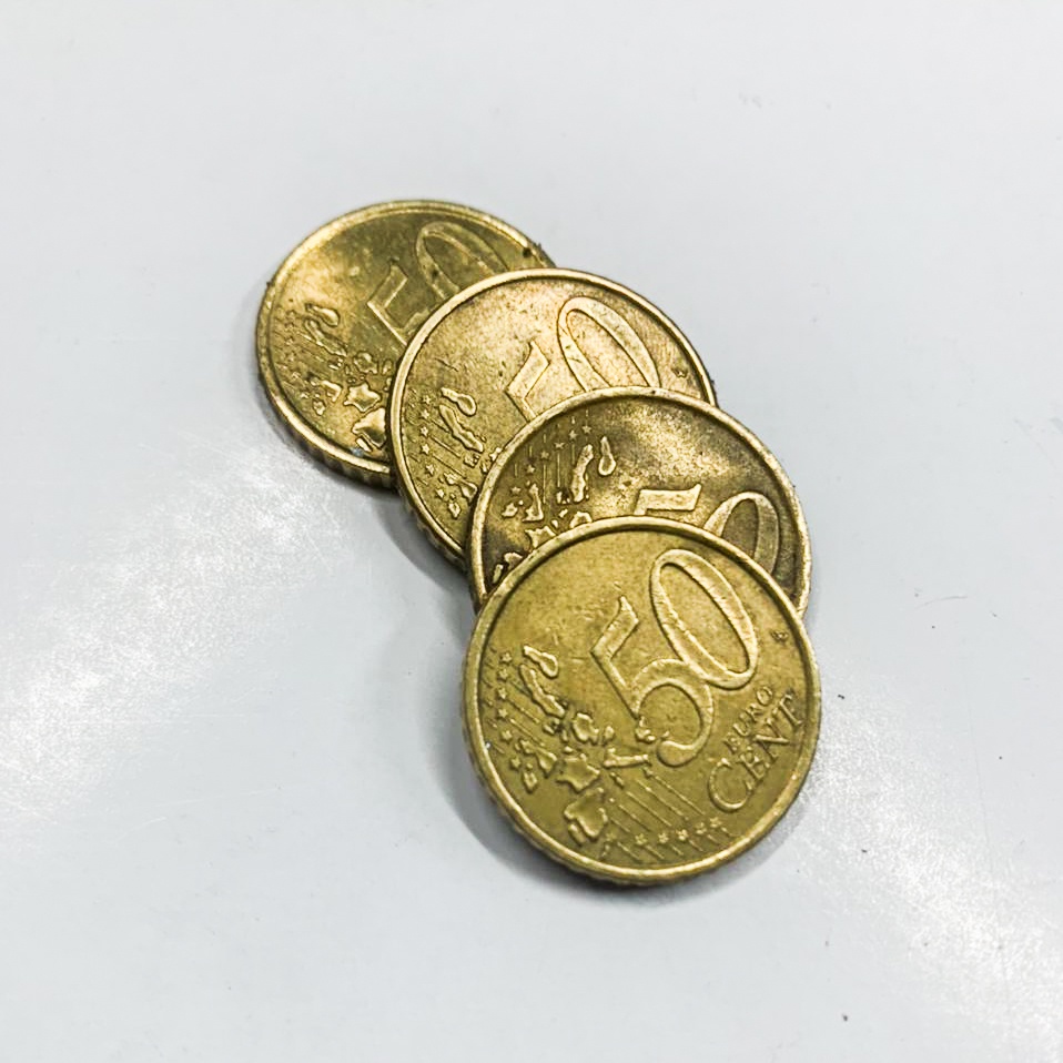 Koin euro 50 cent tahun 2002