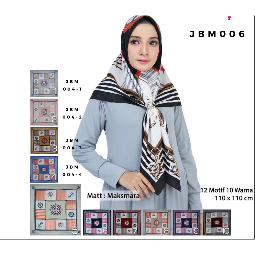 Jilbab Segitiga Mei Chen / Hijab Variasi Warna / Kode JBM006