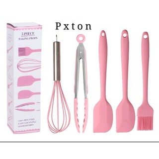 Spatula Set 5 In 1 - Peralatan Tumis Masak Centong - Kitchen Tool alat