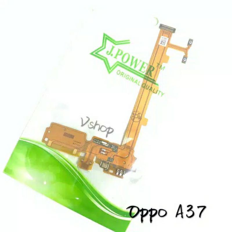 KONEKTOR CHARGER CON CAS OPPO A37 A37F FLEXIBLE CON TC - VOLUME