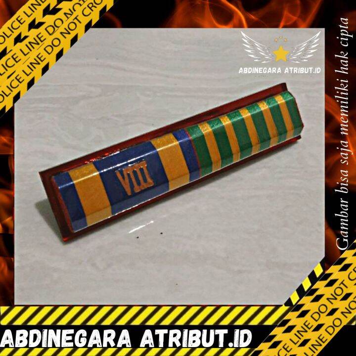 

satya lencana pdh 8 tahun bakti sosial cod perlengkapan polri Abdinegara atribut